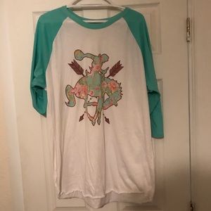 Crazy Train baseball tee